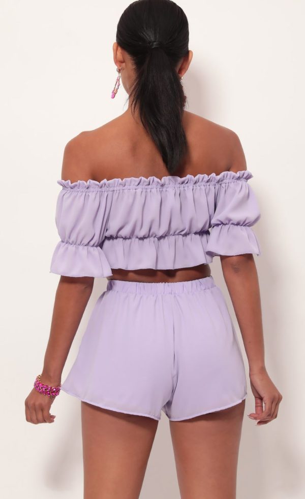 Two Piece Set In Lavender - Image 2