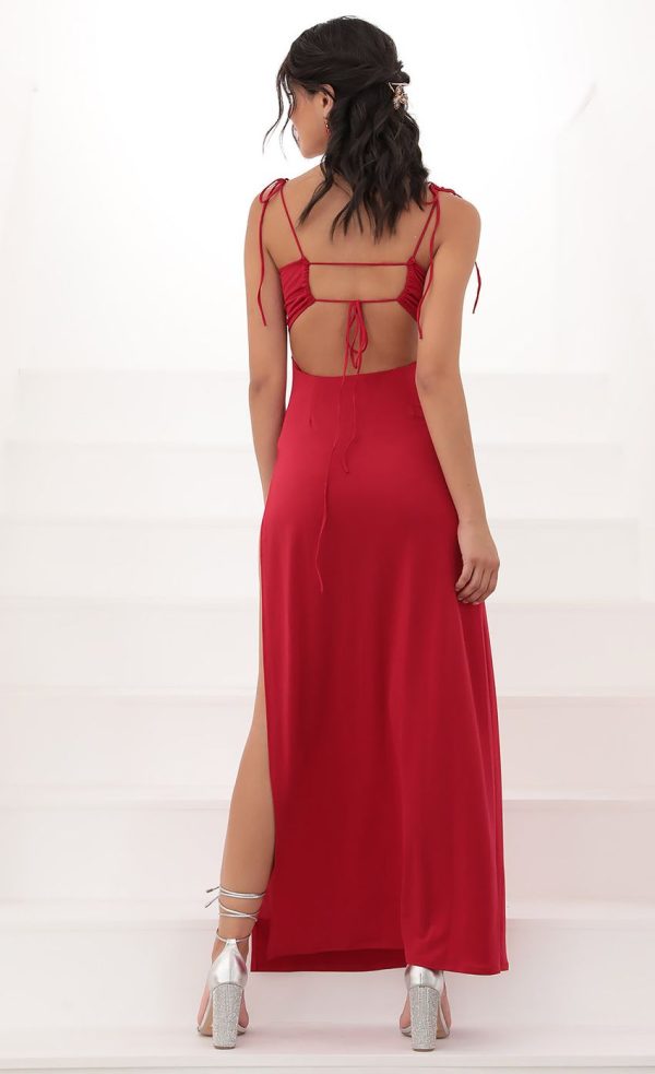 Ties Maxi in Red - Image 4