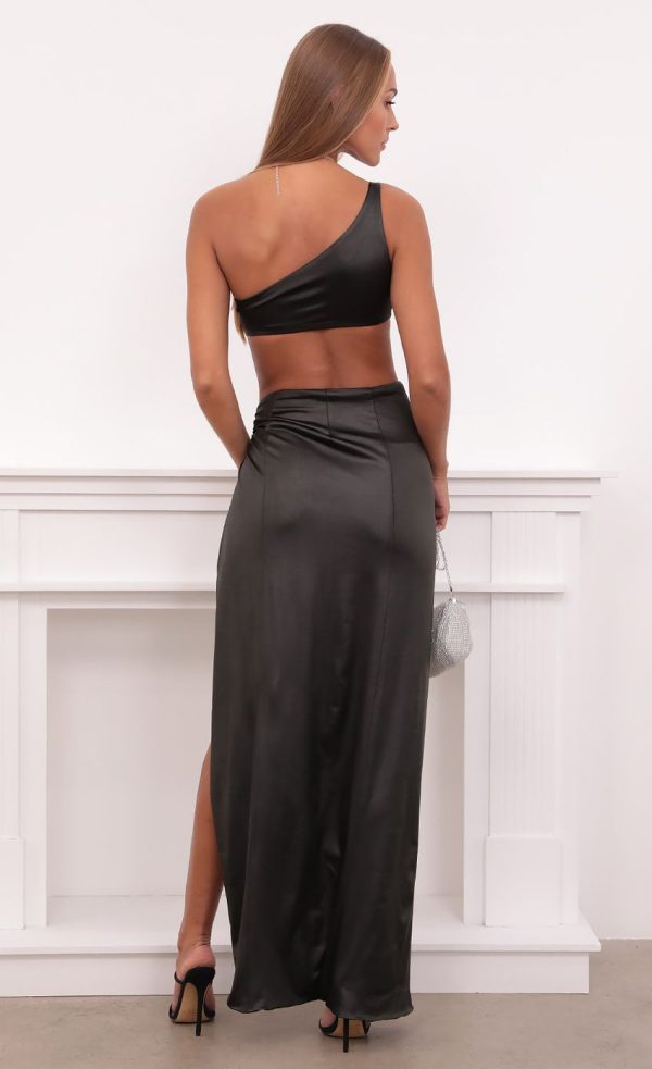 Two Piece Set in Black - Image 2