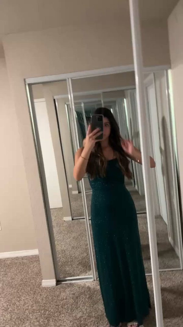 Halter Ruched Maxi Dress in Purple - Image 5