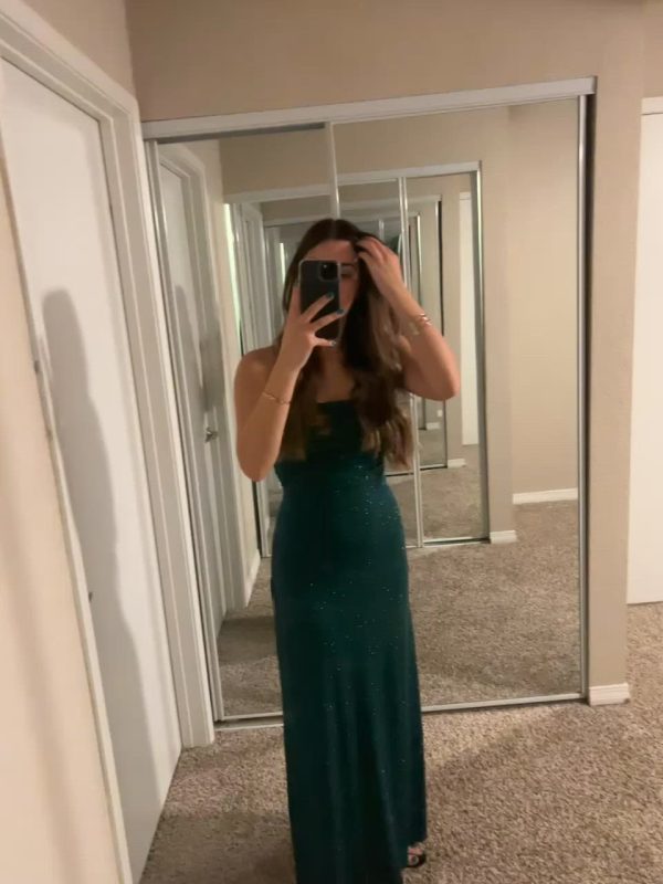 Halter Ruched Maxi Dress in Purple - Image 6
