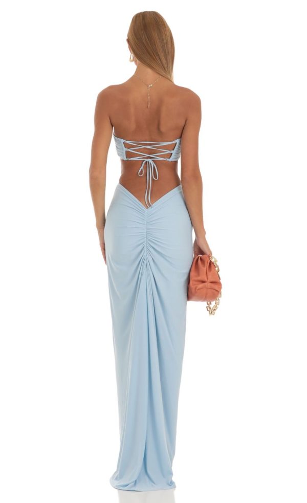 Two Piece Set in Sky Blue