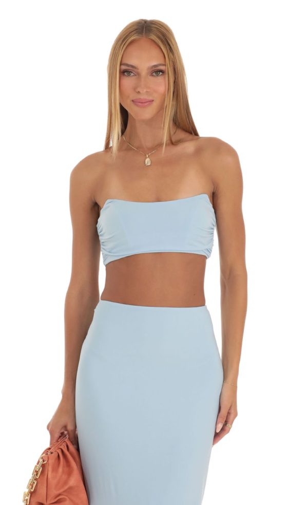 Two Piece Set in Sky Blue - Image 4