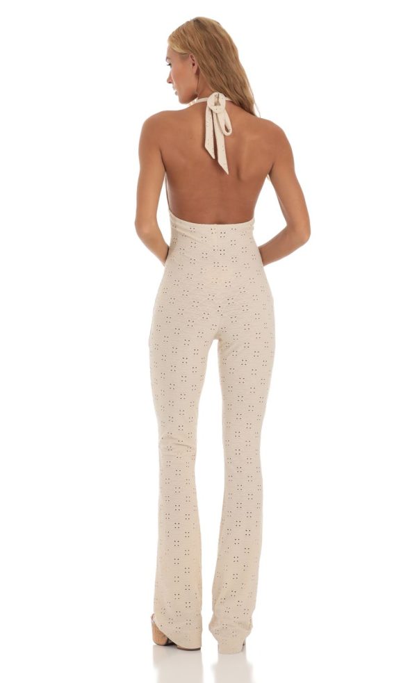 Jumpsuit in Cream - Image 2