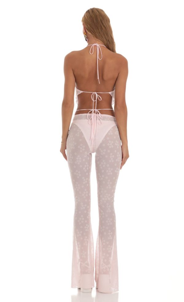 Floral Three Piece Set in Pink - Image 2
