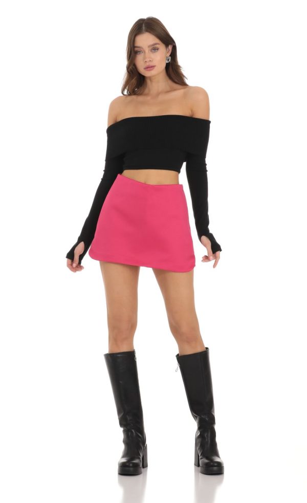 Mini Skort in Pink - Image 2
