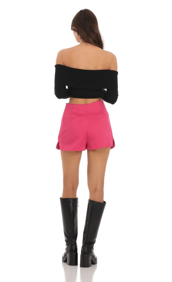 Mini Skort in Pink - Image 4